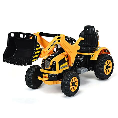 kids skid steer ride on|kids electric ride on digger.